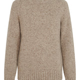 GABRIELA HEARST - Alfie Crewneck in Oatmeal Multi Cashmere