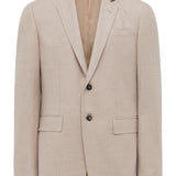 GABRIELA HEARST - Irving Jacket in Camel Virgin Wool Cashmere Flannel