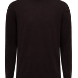 GABRIELA HEARST - Jermaine Knit Turtleneck in Chocolate Merino Wool