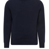 GABRIELA HEARST - Francesco Knit Sweater in Dark Navy Cashmere