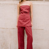 Faithfull - Lulea Pant Wine - Final Sale