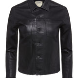 L'AGENCE - Janelle Coated Denim Jacket