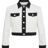 L'AGENCE - Koda Contrast Denim Jacket