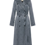 L'AGENCE - Moda Satin Trench Coat