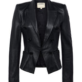 L'AGENCE - Andalusia Leather Blazer