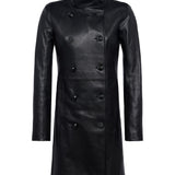 L'AGENCE - Lyon Leather Coat