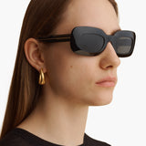 KHAITE x Oliver Peoples 1966C in Black and Grey