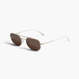 KHAITE x Oliver Peoples 1989C in Silver and Grey