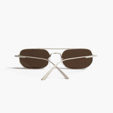 KHAITE x Oliver Peoples 1989C in Silver and Grey