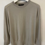 Loro Piana Light Grey Cashmere Long-Sleeve Jumper Size IT 42 (UK 10)