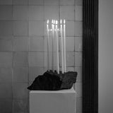 ROHE - Sculptural Stone Candle Holder