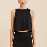 Posse - POPPY TOP - BLACK