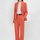 Victoria Beckham - Patch Pocket Jacket In Papaya