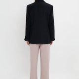 Victoria Beckham - Peak Lapel Jacket In Midnight