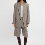 Victoria Beckham - Peak Lapel Jacket In Multi