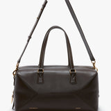 Victoria Beckham - Medium Gym Bag In Chocolate Brown