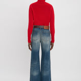 Victoria Beckham - Polo Neck Jumper In Red