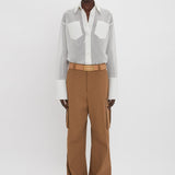 Victoria Beckham - Pocket Detail Shirt In White