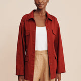 Posse - LILA JACKET - GARNET