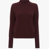 Victoria Beckham - Polo Neck Jumper In Port