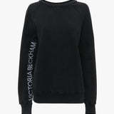 Victoria Beckham - Branded Sweatshirt In Black