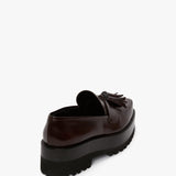 Victoria Beckham - Loafer With Toggles In Port Leather