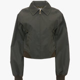 Victoria Beckham - Harrington Bomber Jacket In Khaki