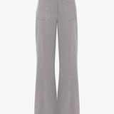 Victoria Beckham - Alina High Waisted Trouser In Quartz