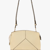 Victoria Beckham - Victoria Crossbody Bag In Ivory Grained Leather