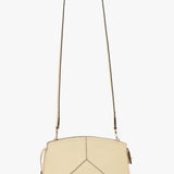 Victoria Beckham - Victoria Crossbody Bag In Ivory Grained Leather