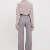 Victoria Beckham - Alina High Waisted Trouser In Quartz