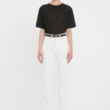 Victoria Beckham - Julia High Waisted Jean In Washed White