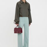 Victoria Beckham - Harrington Bomber Jacket In Khaki