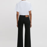 Victoria Beckham - Exclusive Alina High Waisted Jean In Washed Black