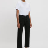 Victoria Beckham - Exclusive Bernie Relaxed Jean In Washed Black