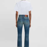 Victoria Beckham - Exclusive Victoria Relaxed Jean In Mid Blue