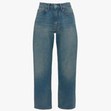 Victoria Beckham - Exclusive Bernie Relaxed Jean In Mid Blue