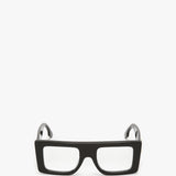 Victoria Beckham - Oversized Flat Top Opticals In Black