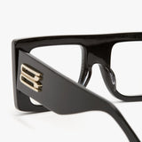 Victoria Beckham - Oversized Flat Top Opticals In Black