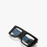 Victoria Beckham - Oversized Flat Top Opticals In Black