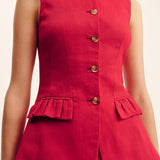 Posse - MATILDA GILET - RED