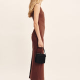 Posse - ALICE MIDI DRESS - CHOCOLATE