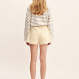 Posse - SEDGEWICK TOP - SKY STRIPE