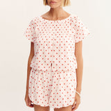 Posse - PALOMA BLOUSE - PETITE POLKA DOT