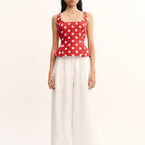 Posse - ROSALIE TOP - POLKA DOT