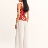 Posse - ROSALIE TOP - POLKA DOT