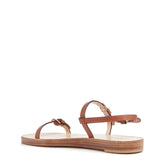 GABRIELA HEARST - Steward Flat Sandal in Cognac Leather