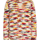 GABRIELA HEARST - Lawrence Knit Sweater in Space Dye Fire Multi Welfat Cashmere