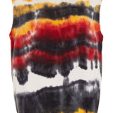 GABRIELA HEARST - Fielding Knit Vest in Fire Tie Dye Cashmere