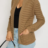 Chanel Brown Round Neck Knitted Cardigan FR 38 (UK 10)